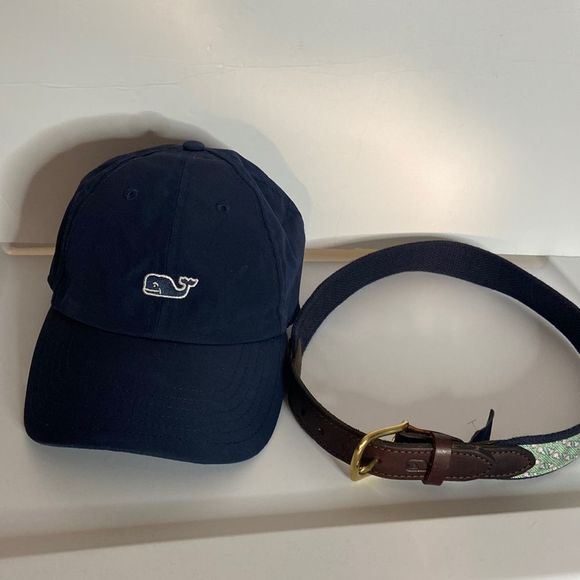 Vineyard Vines Other - Vineyard Vines Hat and Belt Lot Size 28 Lacrosse Men’s /Boys